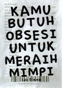 Image of Kamu butuh obsesi untuk meraih mimpi