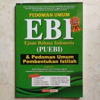 Image of Pedoman umum EBI (Ejaan Bahasa Indonesia)